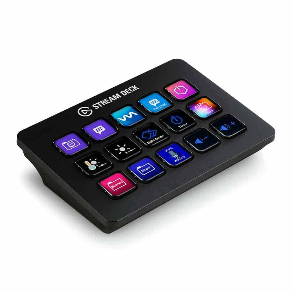 (image for) Elgato Stream Deck 15 Key MK2 Customisable LCD Content Creation Controller